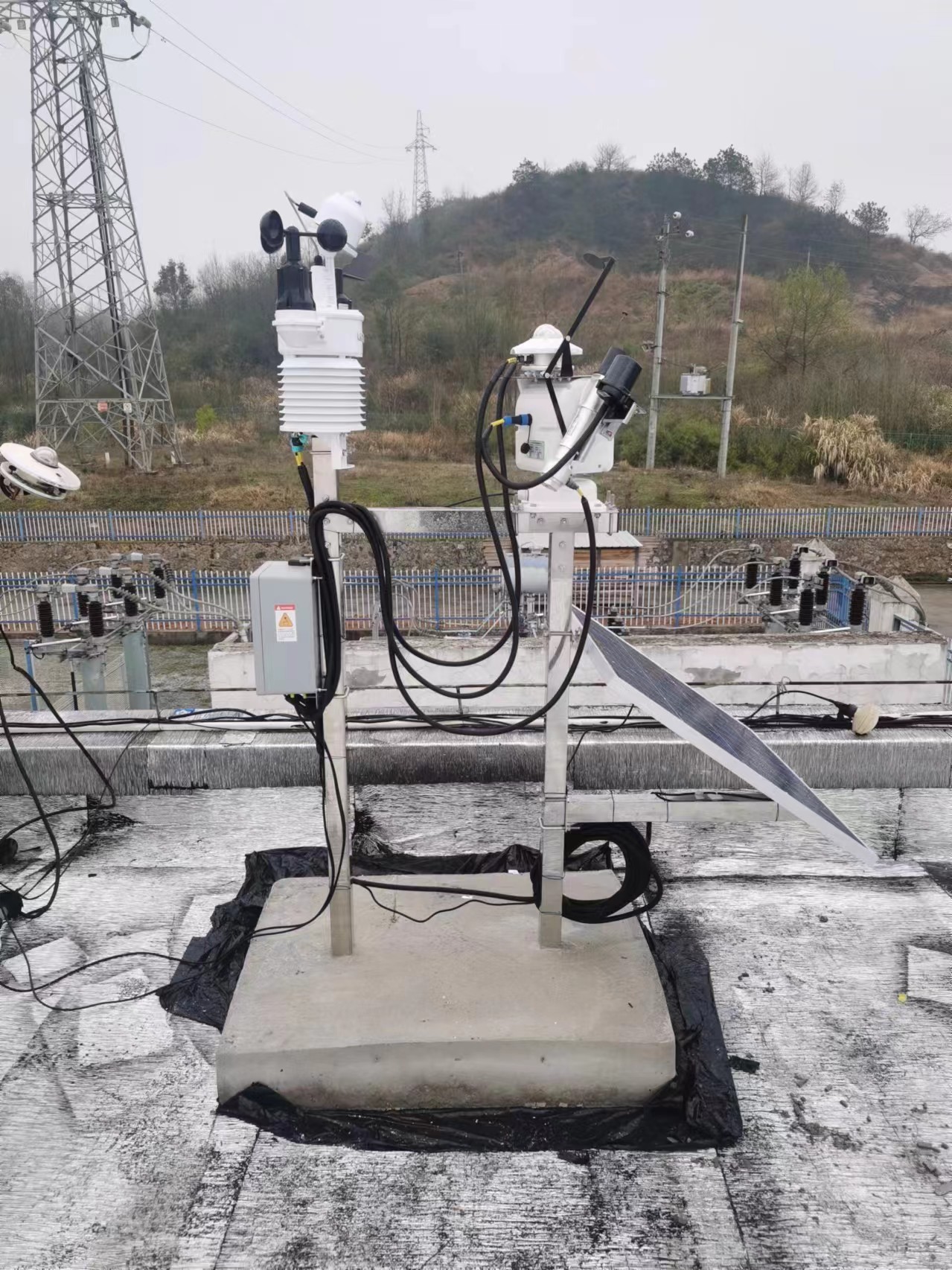 HGQ-TH1型太阳能发电环境监测系统